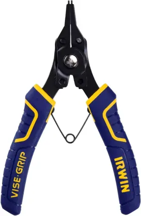 2078900 Irwin Vise-grip Convertible Snap Ring Pliers 6-1/2-inch One Size Blue/black