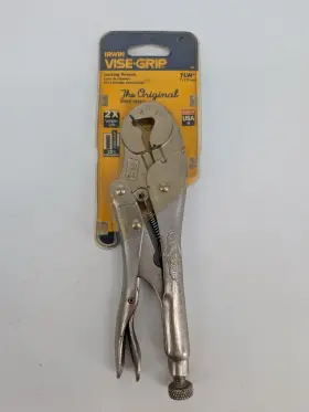 Vis-4 Irwin Tools Vise-grip 7lw Locking Wrench With Wire Cutter Made In Usa