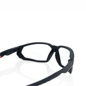45101 Jackson Safety Glasses - Hyperguard F-series Clear Lens Black Full Fr