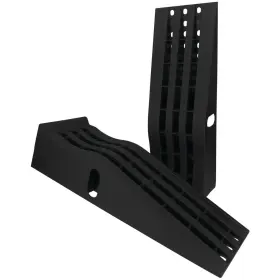 W41013 Jegs Vehicle Service Ramps 13 000 Lb. Gvw 17 Degree Incline Concave Wheel