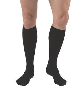 Jobst 6038303 B6 Relief Compression Stockings 15-20 Mmhg Knee High Closed Toe Black