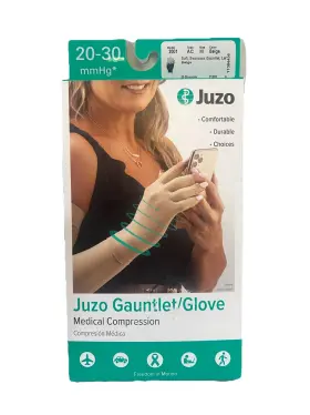 20-30mmhg Juzo 640095313625 Basic 4411ad Knee-high Closed Toe Compression Stocking Beige M
