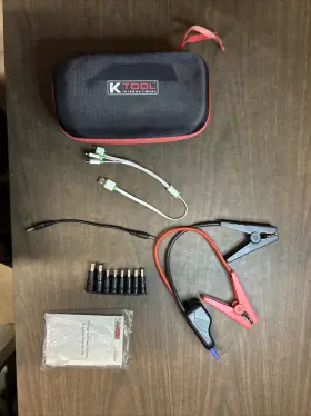 Ced8020-isn K-tool-international U Used K-tool Portable Power Bank Case And Accessories Only Clamps Cord Etc