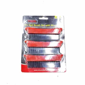 Kti-74140 K Tool International Kti74140 -3 Nail Brush Set 3pc 5 Inch X 2 Each With Magnet