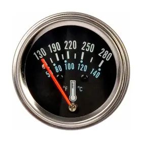 Alx-pau-rb-7-111-cl360a50 Karparts360 Engine Coolant Temperature Gauge Chrome Bezel Sensor