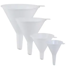 Karzone 649870646187 Plastic Funnel For Automotive Use - Kitchen Funnels Filling White
