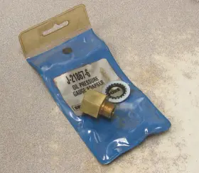 J-21867-6 Kent-moore Oil Pressure Adapter Fitting Medium Truck