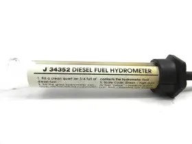 J-34352 Kent Moore Vintage Used #j-34352 Diesel Fuel Hydrometer Tool With Some Wear