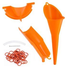 Kiawnia A05507001368 Oil Change Kit For Harley 50pcs O-ring Primary Drain Plugs Crankcase Orange