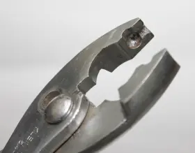 514-8 Klein Tools 8-inch Hose Clamp Slip-joint Pliers Clear Blue Grips Japan