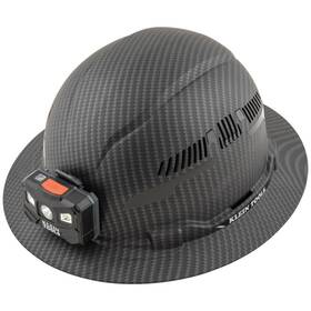 Klein Tools 60347 - Hard Hat Premium Karbn Pattern Vented Full Brim Class C