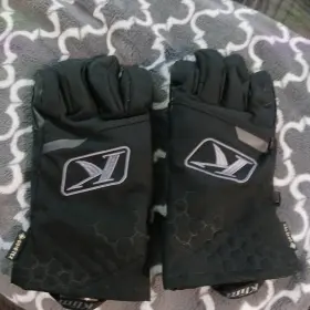 Klim 687408029590 Powerxross Snowmobile Gloves - Black Medium