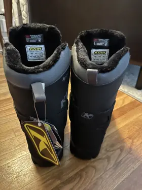 Klim 840273723936 Aurora Gtx Boa Womens Snowmobile Boots - Asphalt Nwt No Box