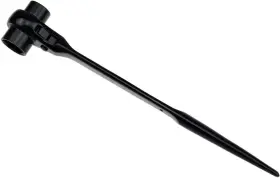 Km00091 Kmian Tools Hexagon Scaffold Podger Ratchet Spanner Ratcheting Socket Wrench Tool Black