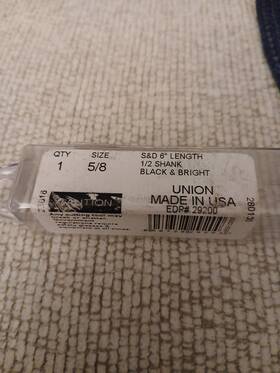 Knkut Kk12-5/8 5/8 S&d 1/2 Inch Reduced Shank Drill Bit Made In Usa