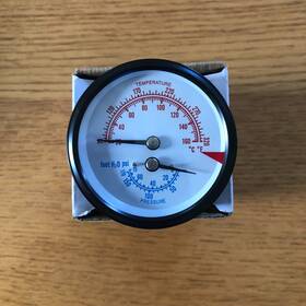 Kodiak Controls 4104-2.5-4-10 Inch 0-75# 70-320f 1/4 Back .95 Lg New
