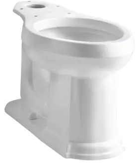 K-4397-0 Kohler 885612003492 Devonshire Comfort Height Elongated Bowl White With Proflo Wax Kit