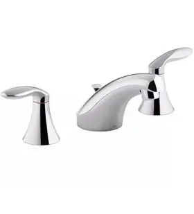 K-15261-4ra-cp Kohler 8ws 2hndl Bath Faucet P.chr