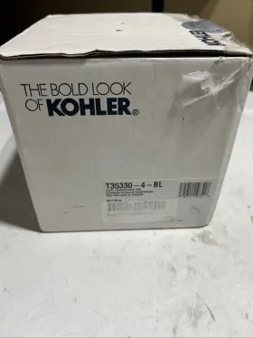 T78025-4-2mb Kohler T35330-4-bl Elate Transfer Valve Trim Matte Black New Open Box Rare
