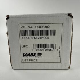 Laars Heating Systems E0098300 24v Spst Switching Relay