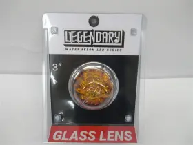 23003aa-2 Legendary Watermelon Led Glass Lens 3 Wire Light