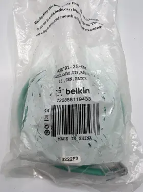 A3l791-25-grn Lenovo Data Center Belkin 25ft Cat5e Utp Rj4 M/m Patch Cable Green