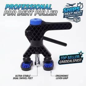 Leroy Pdr42 Hand Lifter Glue Tab Puller Hail Ding Dent Crease Repair Robo Feet Bridge Pdr