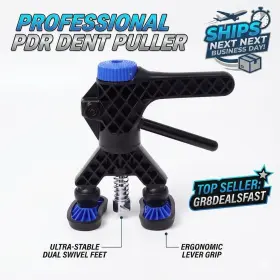 Pdr42 Leroy Hand Lifter Glue Tab Puller Hail Ding Dent Crease Repair Robo Feet Bridge Pdr
