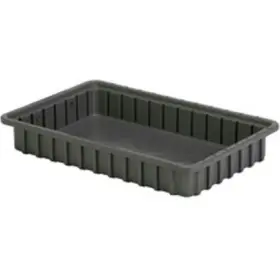 Dc2025 Lewis-bins.com Bins.com Grey Divider Box 16 1/2 Inch X 10 7/8
