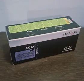 501x Lexmark Extra High-yield Toner Cartridge - Black Unopened