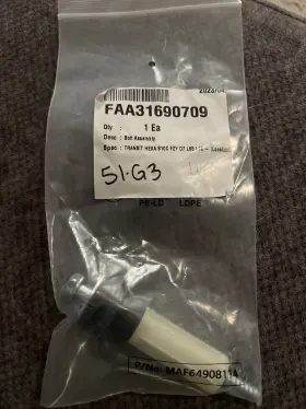 Faa31690703 Lg Faa31690709 Bolt Assembly 1 Count Pack Of