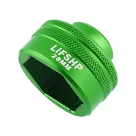 Lf00g28 Lifshp 28mm Oil Filter Socket Cummins Tools 3/8 Inch Drive For Dodge Green