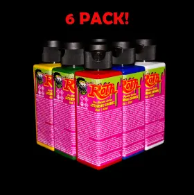 Rle-6pk-2 Lil Daddy Roth Metal Flake 2oz Lettering Enamel 6 Bottle Pack Pro Painter Pinstriping Paint