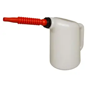 19752 Lisle 1.5 Gal Plastic Oil Dispenser W Red Spout