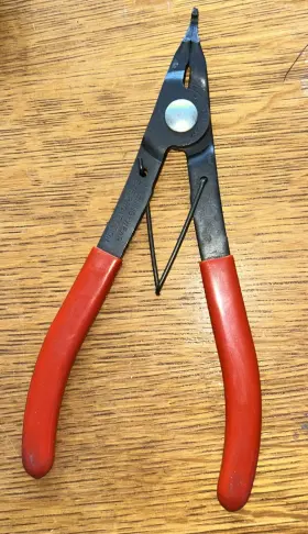 Lis-44900 Lisle 44900 Lock Ring Plier Factory Like New Condition Made In The Usa