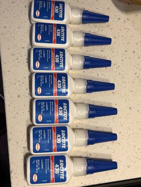 Loctite 233978 430 Instant Adhesive 1 Oz Qty 7 Exp 11/26