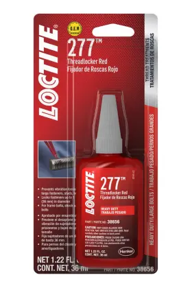 555353 Loctite Thread Locker - Red 277 36 Ml Bottle Each