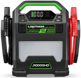 J10000hd Lokithor J10000 12v 10000 Amp And 24v 5000 Jump Starter
