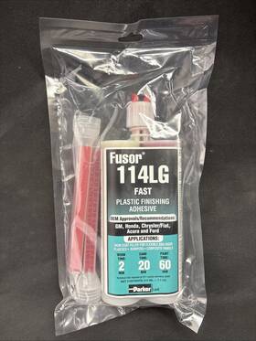 Lord Fusor 114lg 2-part Fast Plastic Finishing Adhesive 7.1 Oz