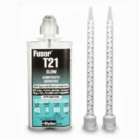 Lord Fusor 666233909659 210ml Composite Plastic Panel Adhesive Slow T21 - Truck Frame Repair