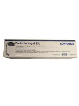 000-12292-001 Lowrance Portable Kayak Kit - Arm Mount 12v Battery And Charger More