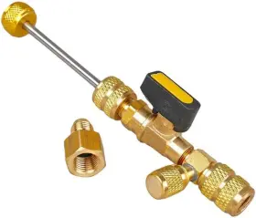Ly-1126 Lslansoon Hvac Valve Core Remover Installer With Dual Size Sae 1/4 And 5/16 Port Air