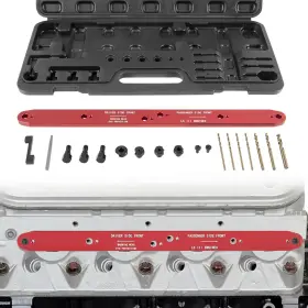Meu1533001 M-tools 71400 Manifold Drill Template For Gm/chevy Lsiii 4.8 5.3 6.0l Motors 1999-2007