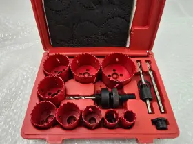 Hs9596c Mac Tools Hs959c 13 Pc Hole Saw Kit 3/4 To 2-1/2 Inch