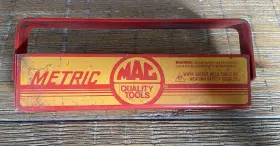 Mt4y Mac Tools Mt46 Vintage 1/4 Inch Drive Deep Metric Metal Empty Socket Tray Holder