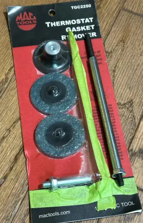 Tgc2250 Mac Tools Extra Long Floating Guide Shaft Gasket Remover Roloc Disc Set Scotch