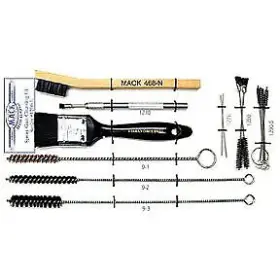 1200-k Mack Brush 15 Pc. Spray Gun Cleaning Kit
