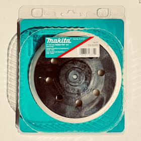 Makita #a-91198 6 Inch Rubber Pad Hook And Loop For Sanders Hard