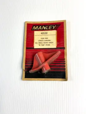 421132 Manley 42132 One Red Plastic Pushrod Length Checker Sbc With 7/16 Inch Stud Nos