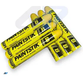 80221 Markal Yellow Paintstik Crayon Surface Markers For Tires Metals And Graffiti Art 6pc Sale